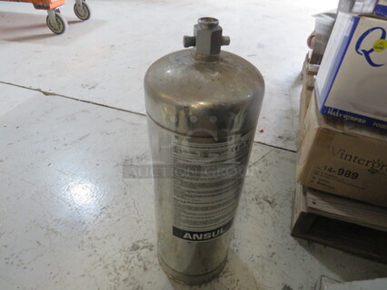One Ansul Canister.