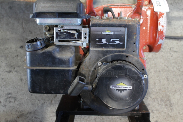 General GP8 Metal Vent Blower w/ 2 Stroke Gas Engine. - Image 5 of 7