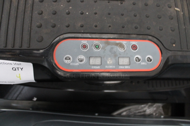 4 Lifepro WVR 1010 Metal Vibration Plates. 110 Volts, 1 Phase. 4 Times Your Bid! - Image 3 of 7