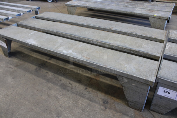 Metal Commercial Dunnage Rack. 48x24x9 - Image 4 of 4