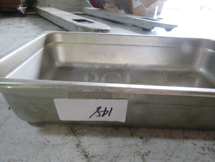 One Chafer Pan.