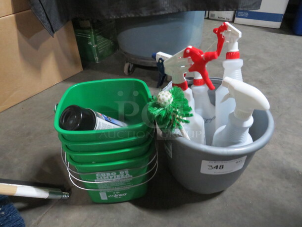 One Mega Lot Of Cleaning Supplies - Image 1 of 1