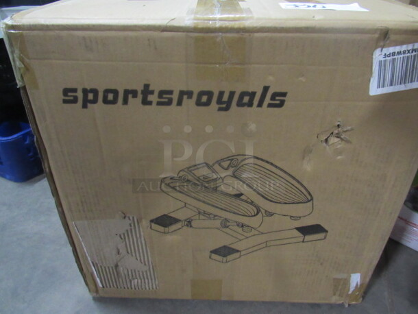 One NEW Sportsroyals Portable Stepper.