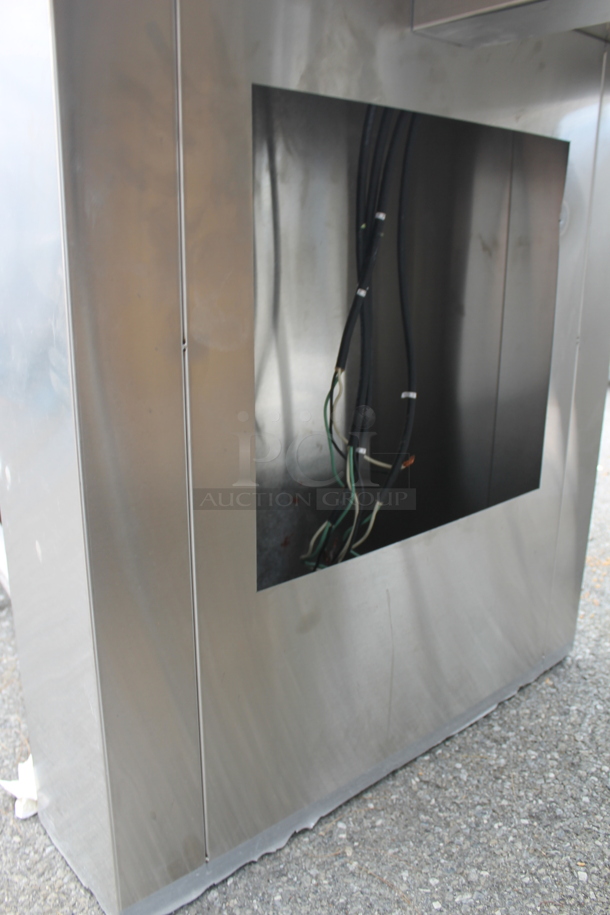 BRAND NEW! Stainless Steel Commercial Table w/ Sink Bay, Faucet, Handles and Under Shelf. - Image 7 of 11