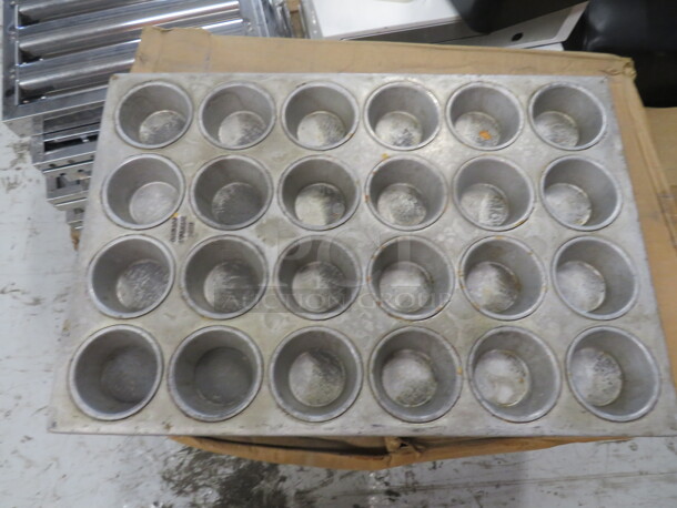 Chicago Metallic 24 Hole Commercial Muffin Pan. #552D. 2XBID - Image 1 of 1