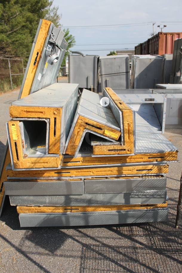 Norlake SELF CONTAINED 6'x6'x6' Walk In Cooler with Floor 208-230 Volt 1 Phase Pictures Show Unit In Place Before Removal. - Image 7 of 12