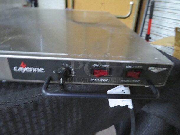 One NEW Vollrath Stainless Steel Cayenne Heated Shelf. Model# 7277024. 120 Volt. 353 Watt. 20X24 - Image 2 of 2