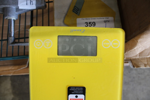 IN ORIGINAL BOX! Escali Countertop Food Portioning Scale. 6.5x9x1 - Image 3 of 4