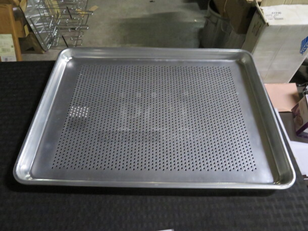 NEW Vollrath Half Size Perforated Sheet Pan. 4XBID.   - Image 1 of 1