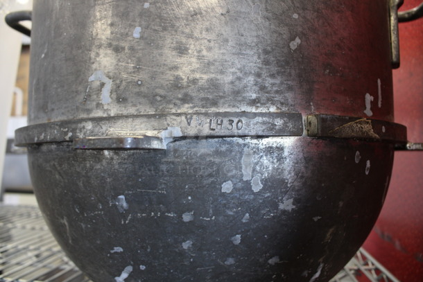 Hobart Model VMLH30 Metal Commercial 30 Quart Planetary Mixing Bowl. 19x15.5x13 - Image 4 of 4