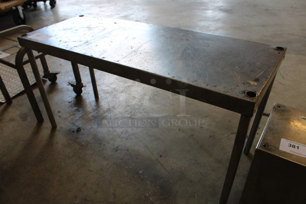 Metal Shelf. 36x14x18 - Image 3 of 3