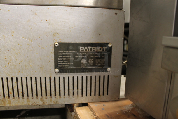 Patriot FMECTC-36/NG Stainless Steel Commercial Countertop Natural Gas Powered Charbroiler Grill. 90,000 BTU. - Image 5 of 5