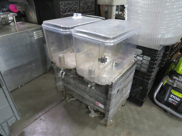 One Crathco Dual Cold Beverage Dispenser. 120 Volt. # CS-4E/2D/3D-16.  - Image 2 of 2