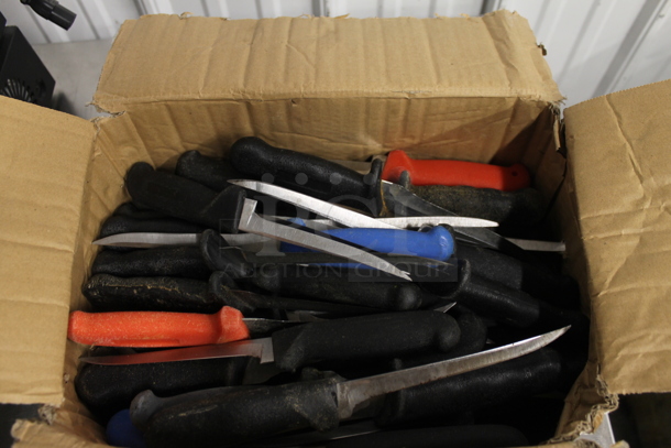 70 SHARPENED Stainless Steel Paring Knives. 70 Times Your Bid! - Image 1 of 2