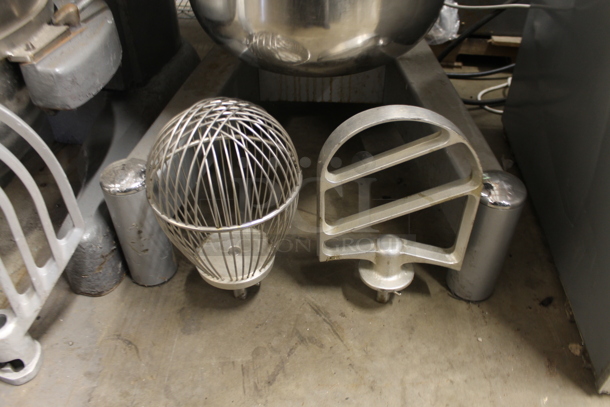 BRAND NEW! 2016 Sabitech MIPL40STR Metal Commercial Floor Style 40 Quart Planetary Dough Mixer w/ Stainless Steel Mixing Bowl, Bowl Guard, Dough Hook, Paddle and Whisk Attachments. 220 Volts, 3 Phase. - Image 5 of 9