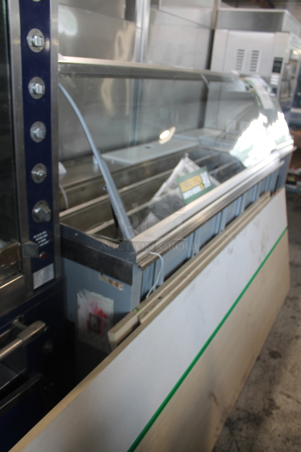 Duke SUB-CP-TC74 M Stainless Steel Commercial Subway Sandwich Make Line w/ Front Panels. 120 Volts, 1 Phase.  - Image 4 of 10