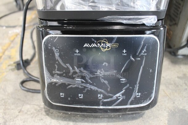 BRAND NEW IN BOX! AvaMix 928HBX1000 Metal Commercial Countertop Blender w/ Poly Pitcher and Cover. 120 Volts, 1 Phase. Tested and Working! - Image 2 of 8