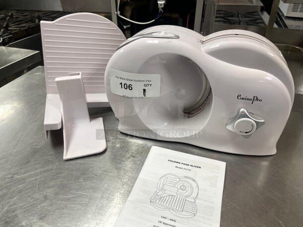 Brand New! Counter Top Slicer 115 Volt Tested and Working! 