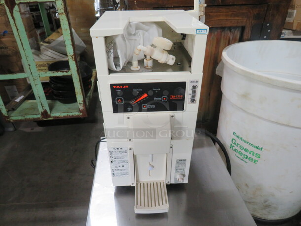 One Taiji Sake Warmer Dispenser. Model#TSK-130B. 120 Volt. 13X11X32