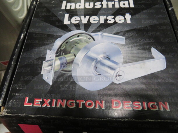One Industrial Lever Set. - Image 2 of 2