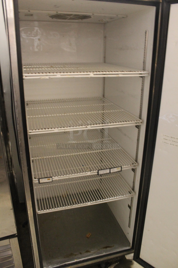 2015 True TG1R-1S Single Solid Door Reach-In Cooler With Polycoated Shelves. 115V, 1 Phase. Tested and Working! - Image 4 of 5