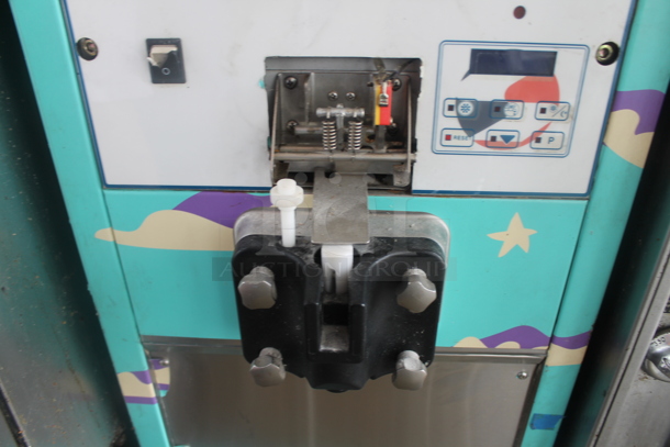 Spaceman 6228A Stainless Steel Commercial Air Cooled Countertop Single Flavor Soft Serve Ice Cream Machine. 220 Volts. - Image 4 of 5