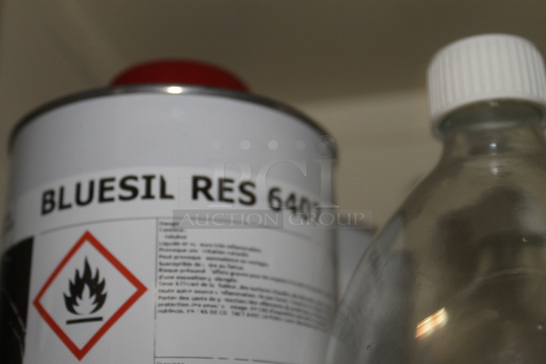 White 2 Door Cabinet w/ Contents. BUYER MUST REMOVE. - Image 3 of 12