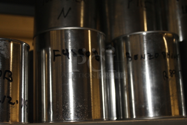 Gray Metal Shelving Unit w/ Contents Including Chemicals. BUYER MUST REMOVE. - Image 2 of 9