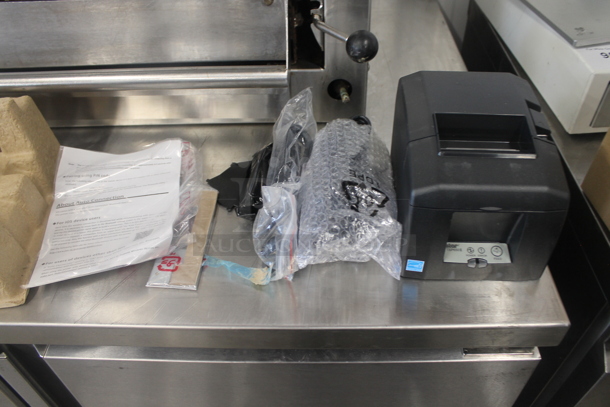 ALL ONE MONEY! Lot of 1 Box of Receipt Printing Rolls and Star Micronics TSP650 II Receipt Printer. - Image 4 of 4