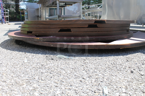 6 Round Tabletops. 6 Times Your Bid! - Image 2 of 2