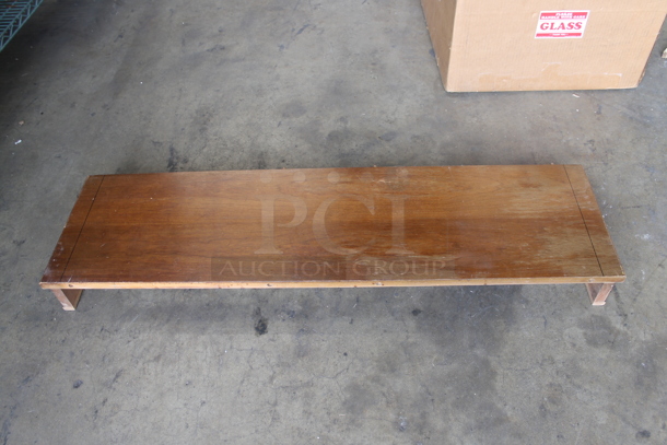 Wooden Table Leaf Insert. - Image 1 of 4