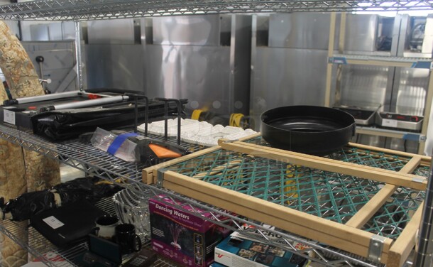 ALL ONE MONEY! Tier Lot of Various Items Including Dog Gate and Folding Dolly! - Image 1 of 5