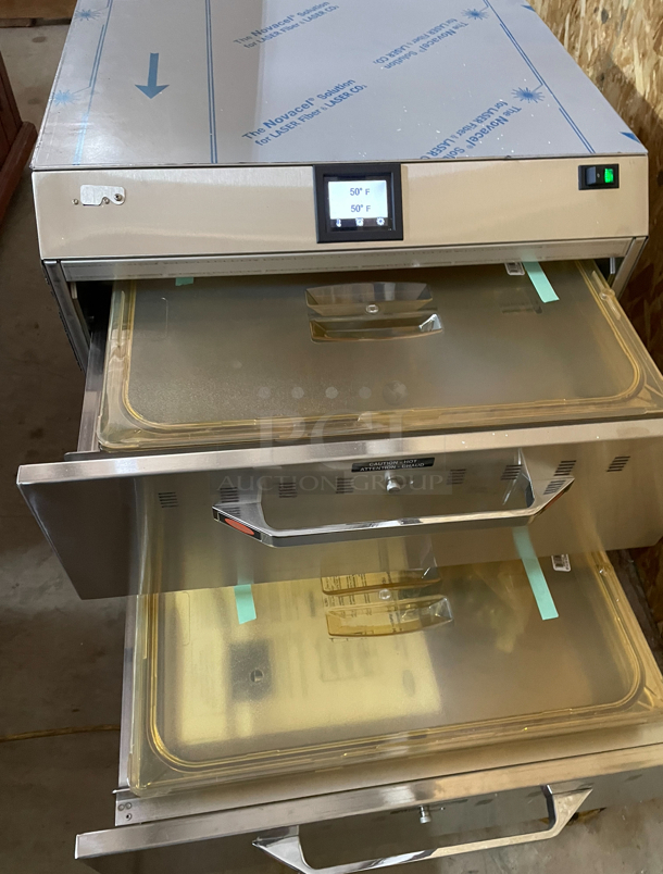 Hatco Freestanding two drawer warmer w touchscreen, 120V new in box - Image 4 of 5
