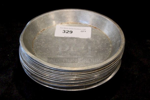 Round Metal Serving Platter 
10-7/8x1-1/4 15x Your Bid