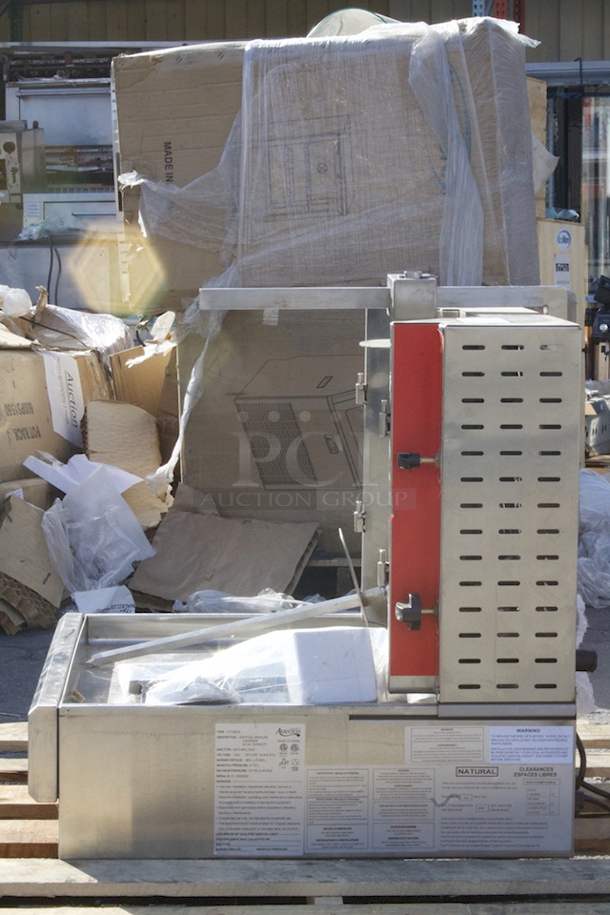 BRAND NEW SCRATCH & DENT! Avantco VB202 Gas Vertical Broiler - 45 lb. Capacity, 19,000 BTU - Image 3 of 7