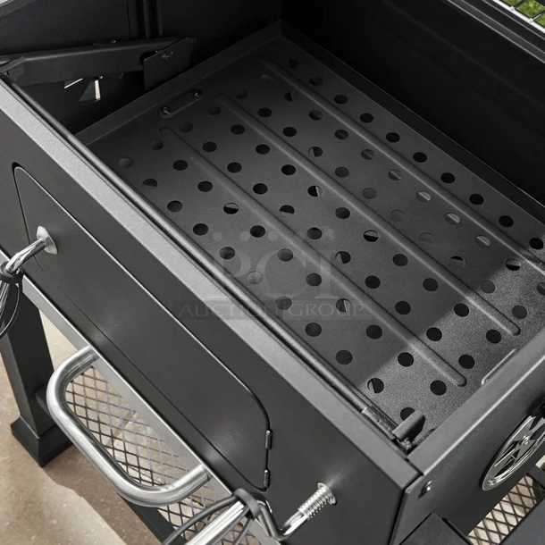 JUST IN TIME FOR SPRING!! Expert Grill Heavy Duty 24-inch Charcoal Grill, Black, Unassembled.  44.88 x 26.38 x 42.32 Inches - Image 5 of 6