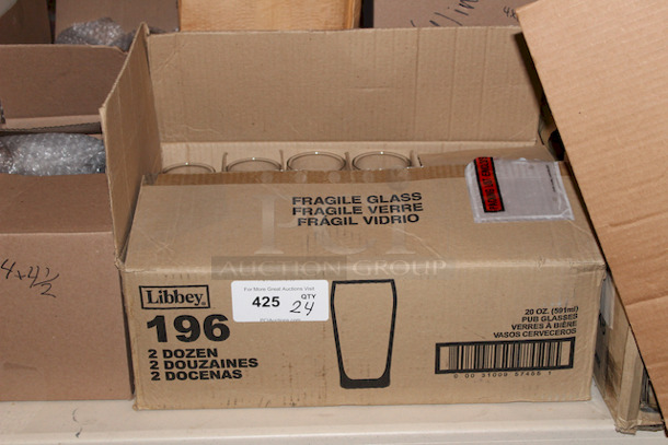 BEER ENTHUSIAST'S TREASURE CHEST! 4 Different Styles of Pint Glasses, 24 In Total. 
24x Your Bid - Image 2 of 2