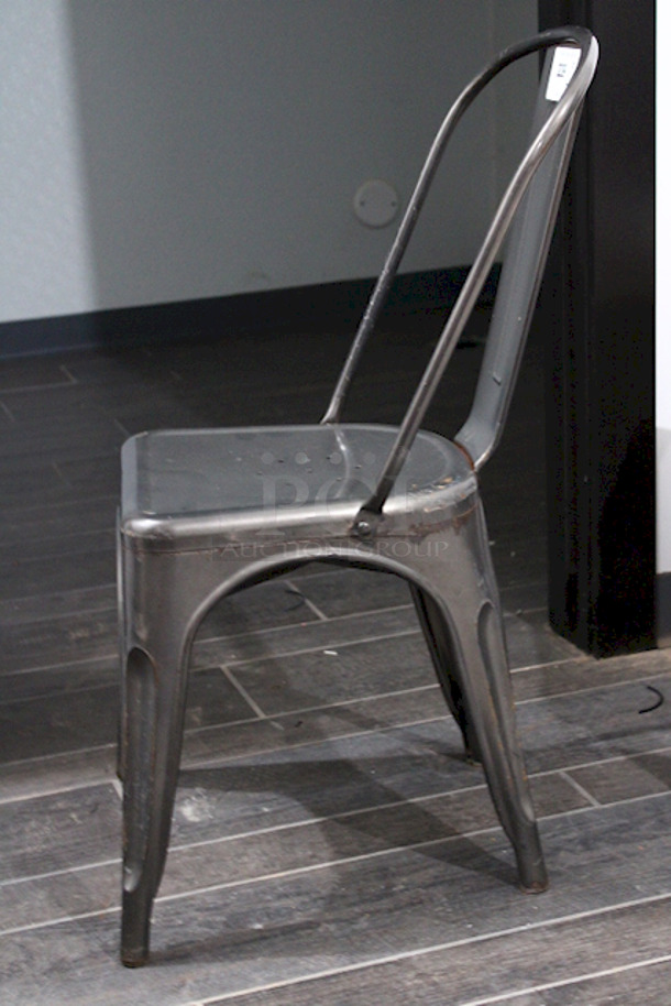 FDW Restaurant Dining Chairs, Indoor/Outdoor, Metal, 18 Inch Seat Height. 4x Your Bid - Image 4 of 6