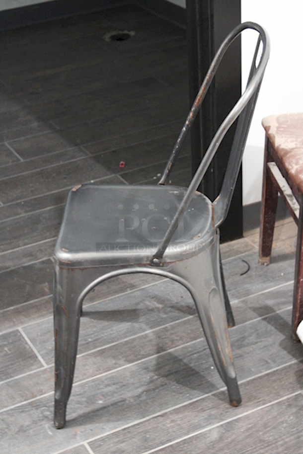 FDW Restaurant Dining Chairs, Indoor/Outdoor, Metal, 18 Inch Seat Height. 4x Your Bid - Image 5 of 7