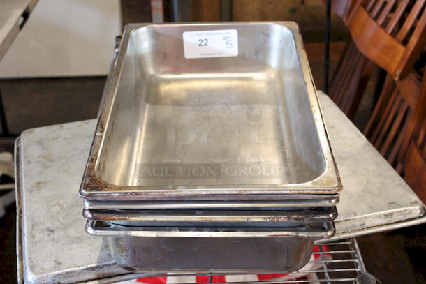 NICE! Vollrath Super Pan V Stainless Steel 4” Deep Full Size Pans
21x13x4
5x Your Bid
