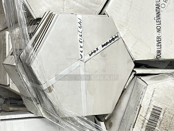 HUGE LOT! Ceramic & Glass Floor Tile – 3 Styles (see photos) - Image 6 of 9