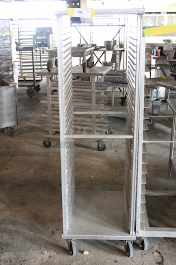 SPLENDIND! Heavy Duty Roll-In Sheet Pan/Bun Pan Rack 27-1/2x21-1/2x69 - Image 1 of 5