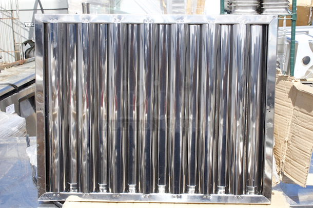 NEW-NEVER USED! Royal Series Stainless Steel Grease Filter, 20"H x 25"W. 5x Your Bid - Image 3 of 7