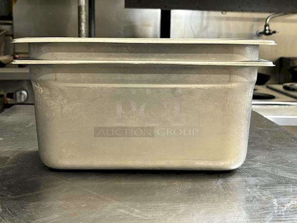 1/3 Pans x 6", Metal. 2x Your Bid. - Image 2 of 2