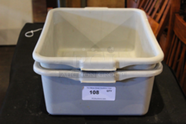 AWESOME Polypropylene Bus Tub.
24x15-1/2x6-1/2
2x your bid