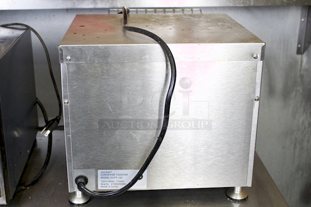 Adcraft CVYT-120 - Conveyor Toaster, 280-300 pieces/hour, 10" Wide Conveyor Belt. 1700W 120v/60/1-ph - Image 3 of 5