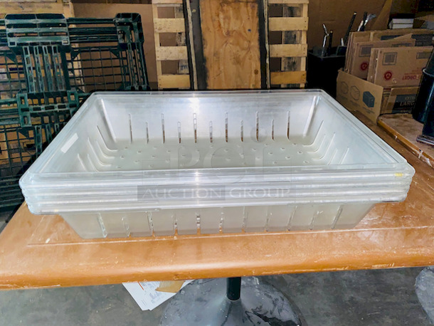 ALL FOR 1! Includes Everything Except The Rack.  Some of The Items Include: 20 Hole Cupcake/Muffin Pan, Syrup Merchandisers, Dough Scale, Variety of Pans and Containers, Lids, Bread Pan, Tongs, Ice Scoops, Chaffers, Full Size Baking Sheets PLUS MUCH MORE!! 
 - Image 12 of 12