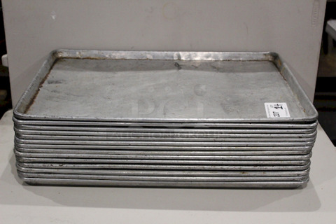 HUGE LOT! Vollrath 9001 Wear-Ever Full Size 16 Gauge 18" x 26" Wire in Rim Aluminum Bun / Sheet Pan
18x25-1/2x1	
14x Your Bid
