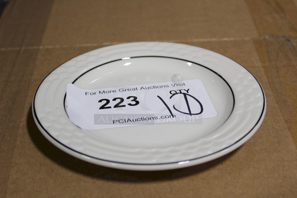 AMAZING! New Sterling China 21 Bread And Butter Dishes, 6-1/4". 10x Your bid - Image 1 of 2