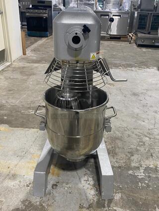 Brand New Prepline PHLM30B-T 30 Quart Gear Driven Commercial Planetary Stand Mixer with Timer Tested & working 
